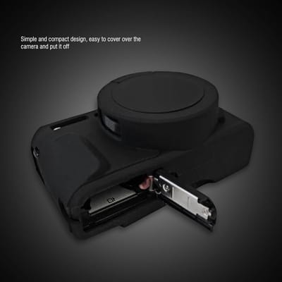 Dailygoods- Camerakooi Zachte Siliconen - Antislip - Schokbestendig - Bescherming - Precisie Pasvorm - Lichtgewicht en Draagbaar - Cameratas