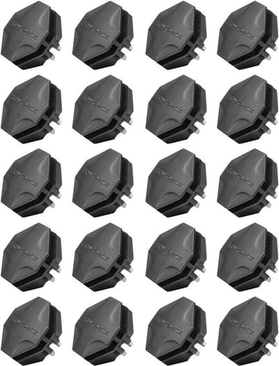 SONGMICS - Kubus Kast - Kunststof Verbindingsstukken - Set van 20 - Voor DIY Steckrek­systeem