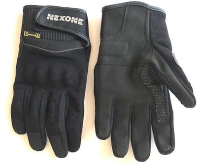 Gant pour moto route été textile Nexone Palerme coloris noir taille M Homologué CE