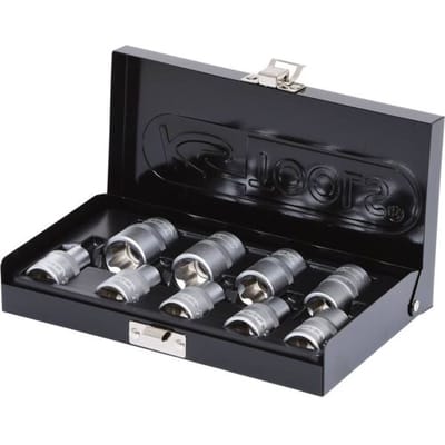 KS Tools - TX-E Dopsleutelset - 1/2 Inch - 28-delig - Chroom vanadium staal