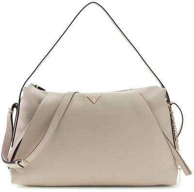 GUESS schoudertas Devon Shoulder Bag Light Taupe crème