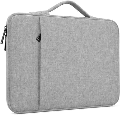 Laptop Sleeve voor MacBook Air 13.6" en iPad Pro 13-inch - Waterdichte Bescherming, Draagtas en Multifunctionele Accessoire (Grijs)