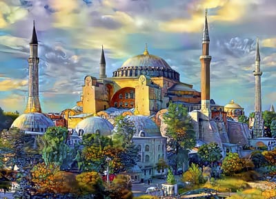 Bluebird Puzzle legpuzzel Hagia Sophia Istanbul 1000 stukjes.