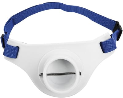 Dailygoody - Vistrap - Verstelbare Tailleband - Ondersteuning voor Vissen - Sprankelend Wit - Vissen - Lichtgewicht en comfortabel