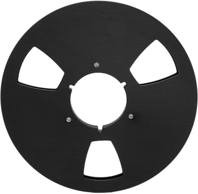 Lege Opnamespoel - Tapehaspel Spoel - Muziek Opnemen - 3 Gaten Ontwerp - 105 Inch - Zwart