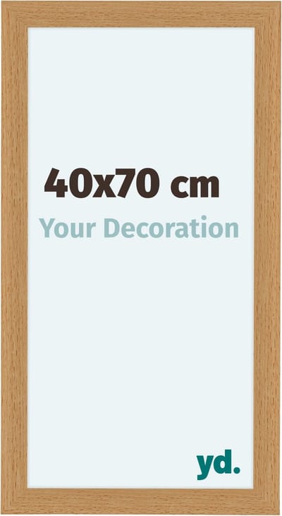 Your Decoration - Fotolijst 40x70 cm - MDF - Beuken - Como