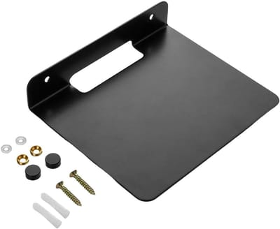 Wandmontage Plank - Speaker Houder - Home Audio - Robuuste Constructie - 16 x 14 x 4 cm - Zwart
