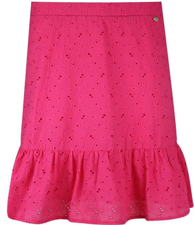 Verysimple - fuchsia rok - maat IT42 (36)