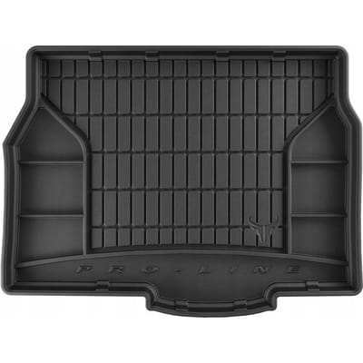 Premium Rubber Kofferbakmat met Organizer Functie – Geschikt voor OPEL Astra III H Hatchback (2004-2015) – 5-deurs – TPE – Anti-slip – Hoge Rand (5cm)