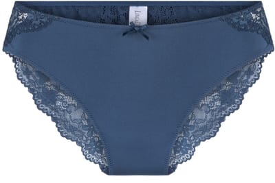 LingaDore - Daily Slip Lace Dark Denim - maat L - Blauw