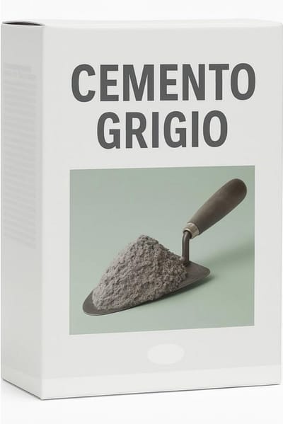 Beton voor Reparaties op Pleisterwerk en Vloeren, 1 kg - Geschikt voor Binnen en Buiten, Gebruiksklare Poederzak