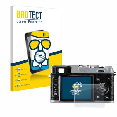 BROTECT - Screenprotector voor Fujifilm FinePix X100 - Folie Beschermfolie Beschermglas matte