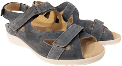 Durea Sandaal 7419 218 0864 Wijdte H Demin Blauw