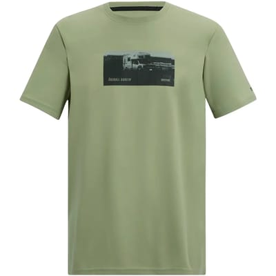 Heren Fingal T-shirt met korte mouwen en slogan