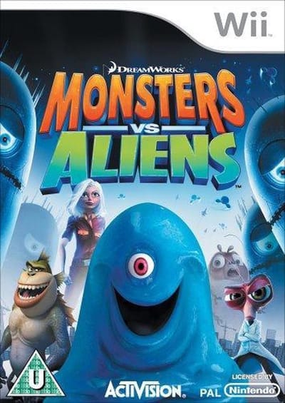 Wii Monsters vs. Aliens