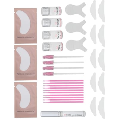 Kit de Lamination des Sourcils Semi-Permanent Sûr Modéré Longue Durée 6 à 8 Semaines Kit de Rehaussement de Cils pour white