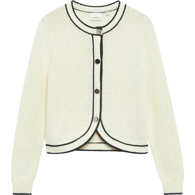 Maritiem katoenbanden vest voor dames COMMA