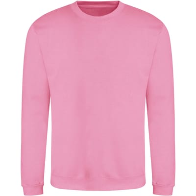 Just Hoods - AWDis Sweat - Candyfloss Pink maat L