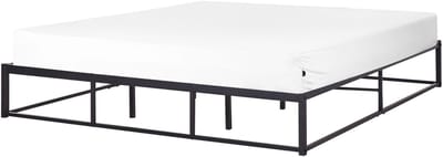 VIRY - Tweepersoonsbed - Zwart - 180 x 200 cm - Metaal