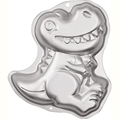 Wilton Bakvorm 3D Dinosaurus - Aluminium - Taartvorm