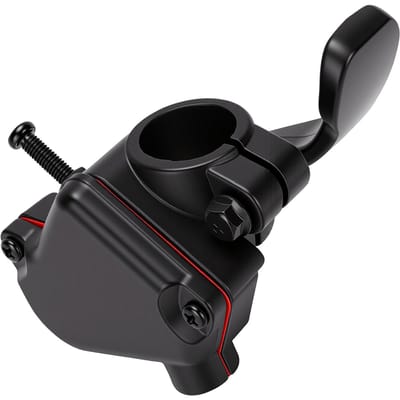 7 8in 22mm ATV Duimgas Gashendel Universeel Ergonomisch voor 50ml tot 250ml ATV black