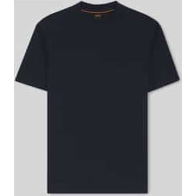 regular fit T-shirt van zuiver katoen model 'TE_INTERLOCK'