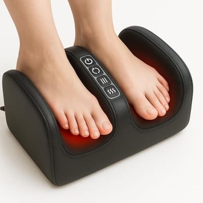 CLVP® Beenmassage Apparaat - Voetmassage apparaat Bloedsomloop - Spier Herstel - Zwart