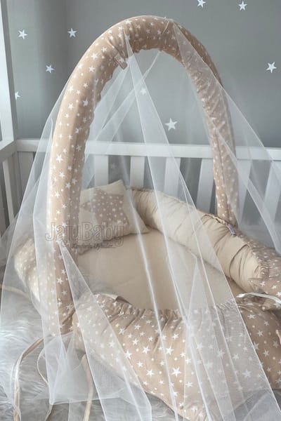 Jaju Baby - Babynestje - Met Hoofdkussen - 74x40 cm
