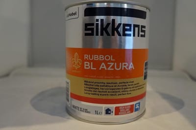 Sikkens Rubbol BL Azura - 1 l - 10 m²/l - Wit - Lak - Afwerkingslaag