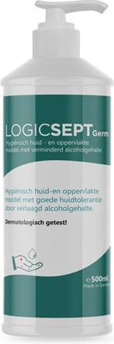 LogicSept Germ: hygiëne middel voor de huid en harde oppervlakken 500 ml