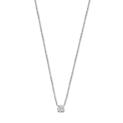 collier zirkonia 41,5 + 3 cm