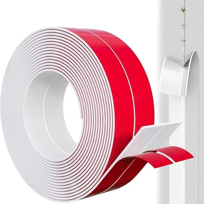 Multifunctionele Plakstrips 2 cm x 3,3 m voor Hoek- en Randbescherming, Geschikt voor Deuren, Ramen en Vloeren, Eenvoudig aan te Brengen en Verwijderen
