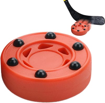 Hockey Puck - Oefen Puck - Sport Training - Robuust Materiaal - 7.5 cm Diameter - Zwart