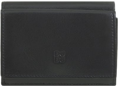 DuDu Honduras Portemonnee Leder 10 cm - Jongens - Horizontaal - black pop