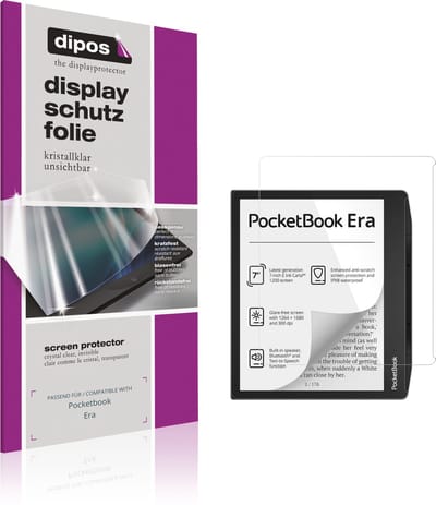 dipos – 2x Beschermfolie geschikt voor Pocketbook Era | Krasbestendige & heldere Screenprotector Ultra-Thin