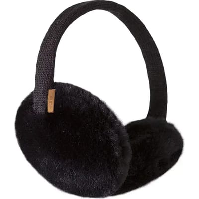 Barts Plush Earmuffs Oorwarmers Dames - One size - Zwart