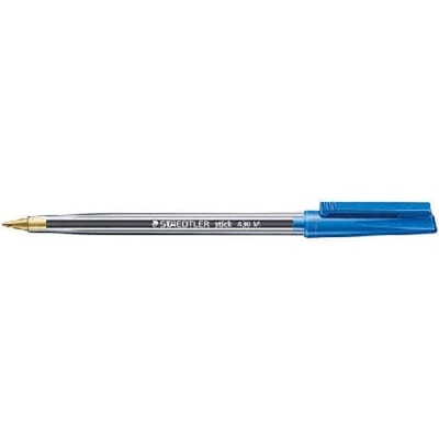 Balpen Staedtler Stick 430 medium blauw