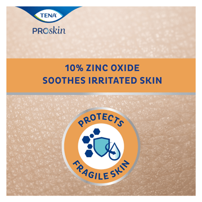 TENA Zinc Cream - 10 flesjes van 100 ml
