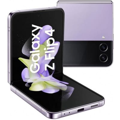 Smartphone reconditionné Samsung Galaxy Z Flip4 5G 8 Go + 128 Go / 256 Go eSIM + SIM Débloqué 8+128GB violet