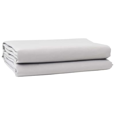 vidaXL - Vervangingsdoek - voor - zonnescherm - Lichtgrijs - 1000 - x - 160 - cm