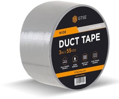 Brede Zilveren Duct Tape 75mm x 50m - Waterbestendige Sterke Plakband voor Reparatie en Bevestiging