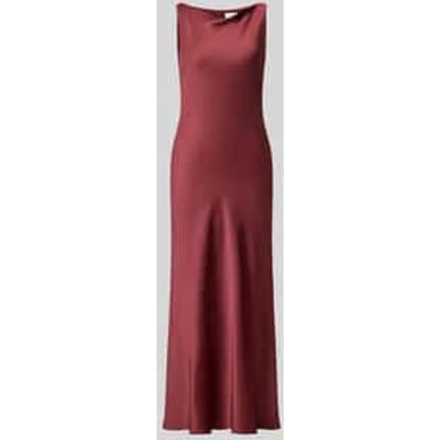 Nauwsluitende cocktailjurk met viscose