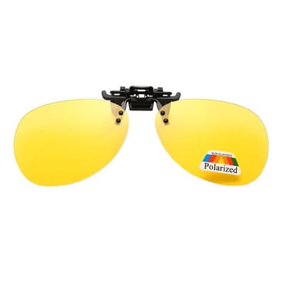 Loud and Clear® Clip on Nachtbril - Piloot - Opzet - Overzet - Gepolariseerd - Polariserend