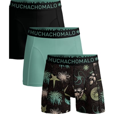 Muchachomalo Boxershort Heren – 3 Pack – 95% Katoen – Heren Ondergoed – Kleding – Stevig Ondergoed – Onderbroeken Heren