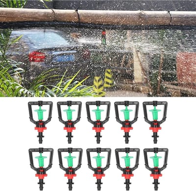 Druppelirrigatie Emitter Set, Planten Watering Sprinkler - Nozzle voor Kas Tuin Irrigatie Drippers