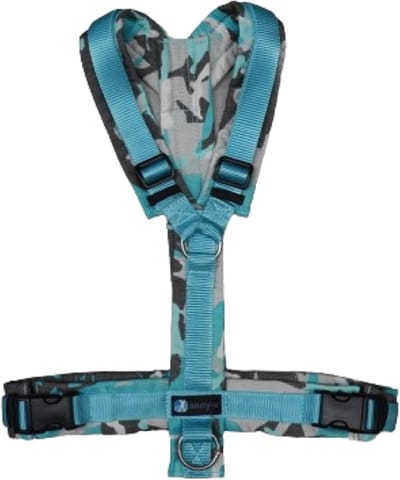 AnnyX Hondentuig - FUN - Limited Edition - ICE - camouflage - maat M - Borstomvang 62-74cm - Gewicht hond 18-30 kg
