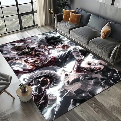 27 Stijl Nieuwe One PIECE-E Anime Cartoon Vloerkleed Tapijt voor Woonkamer Slaapkamer Huisdecoratie, Vloermat Antislip voor Bank Deurmat Kinderen 40x60cm( 15x23in )