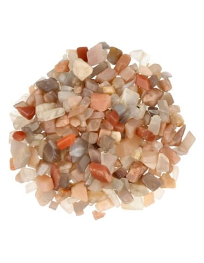 Maansteen multi 100 gr. trommelstenen (mt1)
