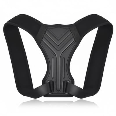 Thijox - Verstelbare Houdingscorrector voor Dames & Heren – Ergonomische Rugondersteuning, Ademend, Onzichtbaar Onder Kleding, Perfect voor Kantoor en
