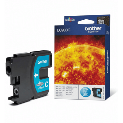 Brother LC980CBP inktcartridge 1 stuk origineel cyaan